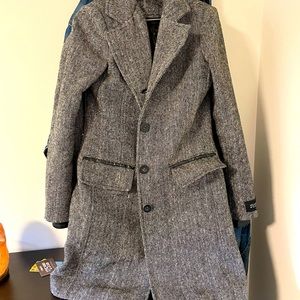 Vintage heavy wool Le Chateau coat.